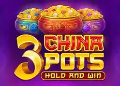 3 China Pots